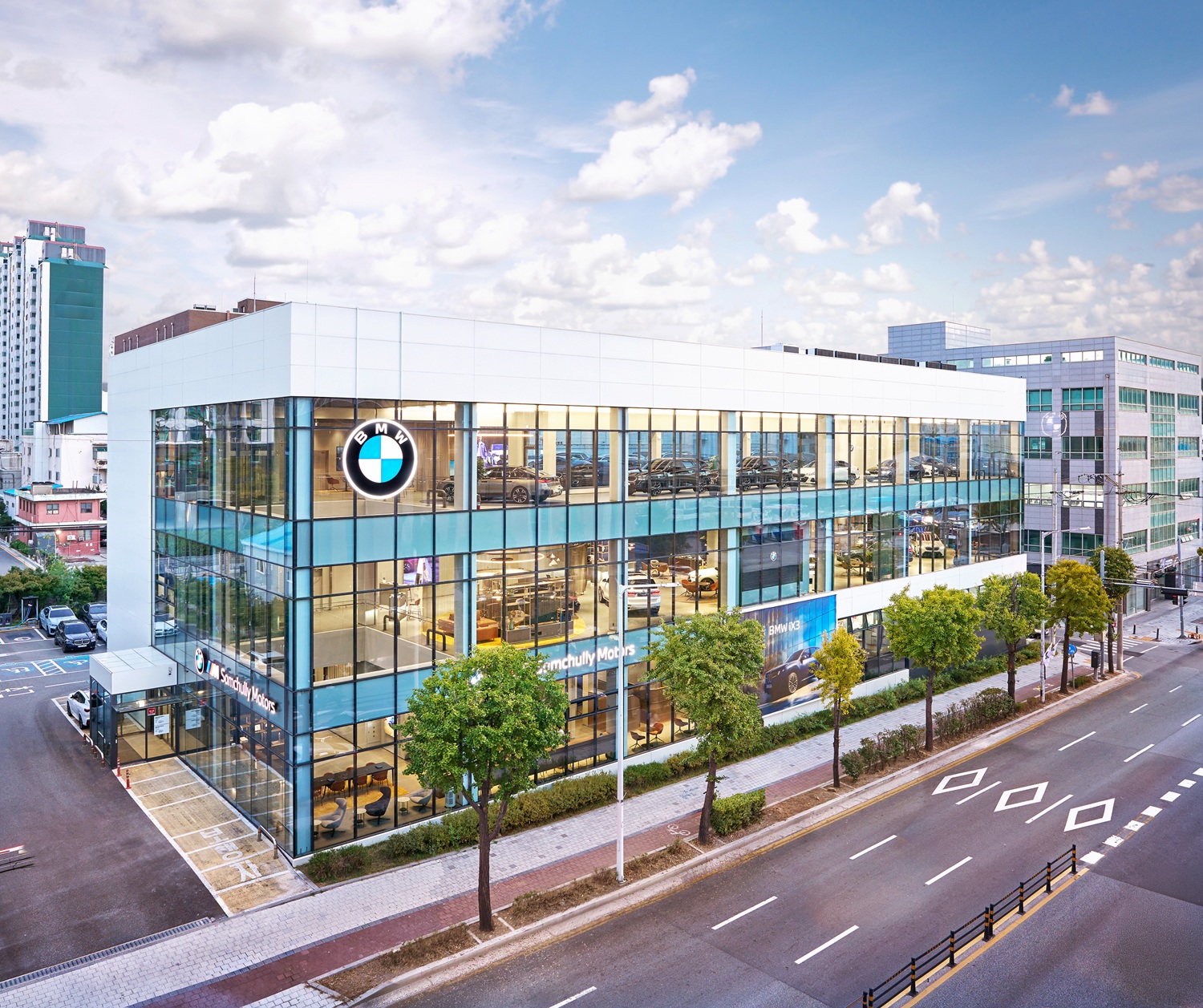 삼천리 모터스 BMW 안양 전시장/서비스센터/인증중고차 전시장 리뉴얼 오픈