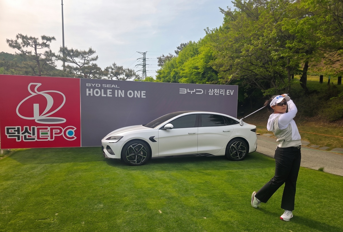삼천리EV, KLPGA '덕신 EPC 챔피언십' 홀인원 상품 쏜다!